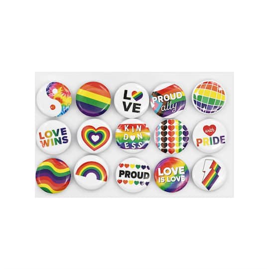 Pride Love Button Mix by Celebrate It™